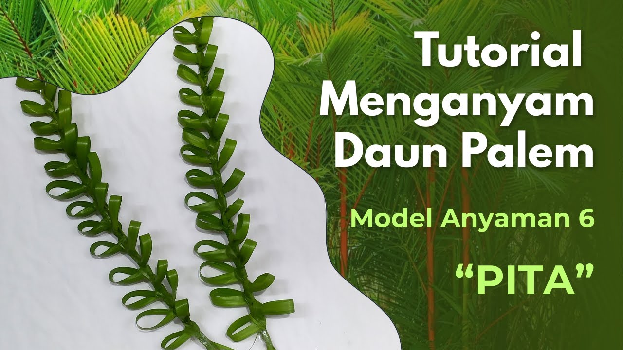 Tutorial Anyaman Daun Palem | Pita