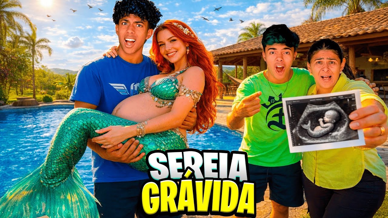 A SEREIA ESTÁ GRÁVIDA! FIZEMOS O TESTE E DEU POSITIVO 😨 *oque vamos fazer?