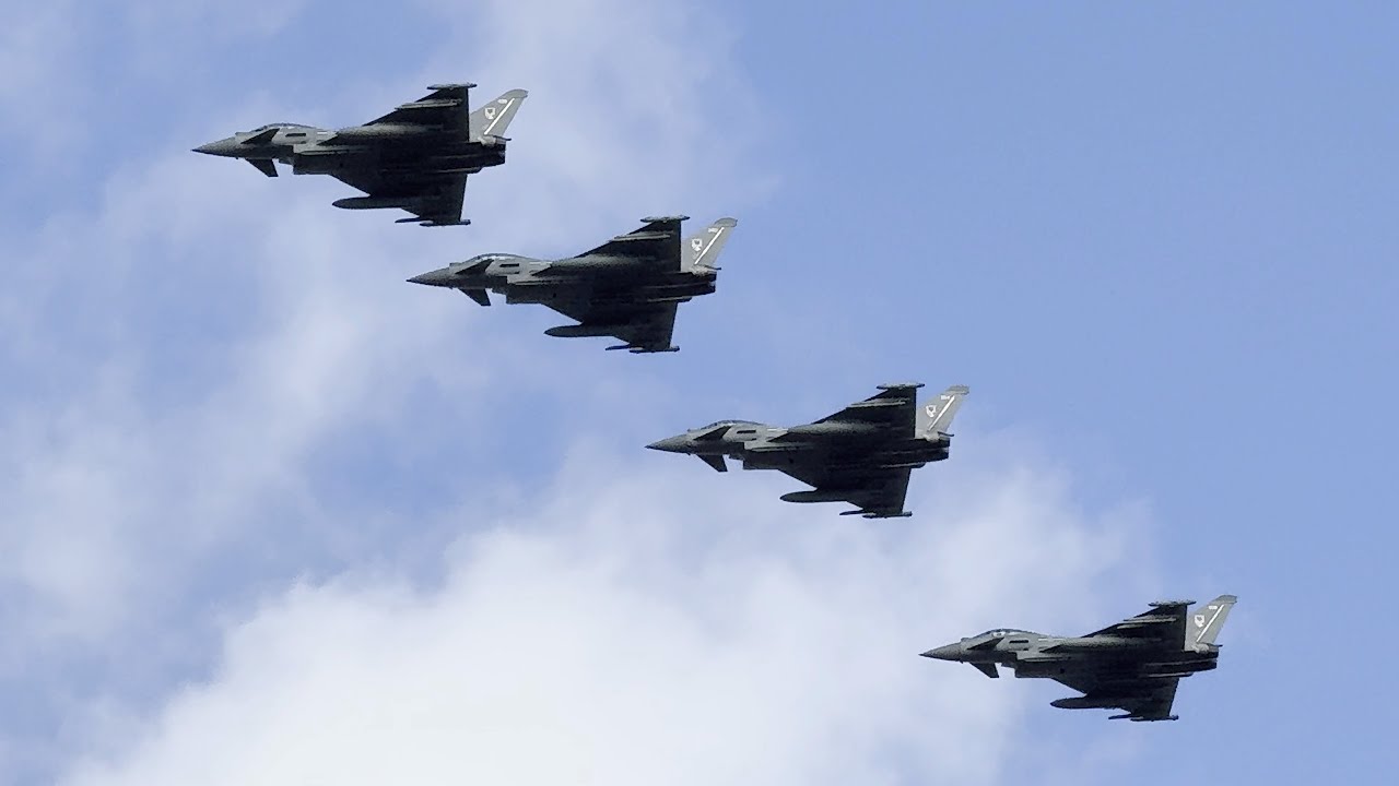 ROYAL AIR FORCE | Euro Fighter Typhoon | No 12 Squadron RAF  | Malta International Air Port