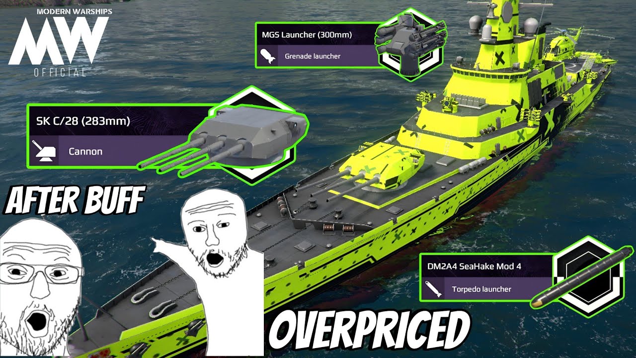Overrated Ship 💸 After Buff 15K Artcoin - Still Worth Or Not 🚫 - Modern Warships 
