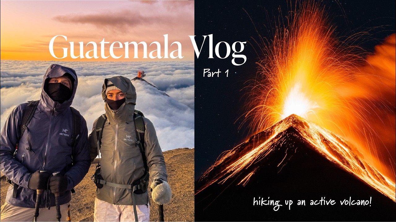Gautemala Vlog - Går opp ein aktiv VULKAN!