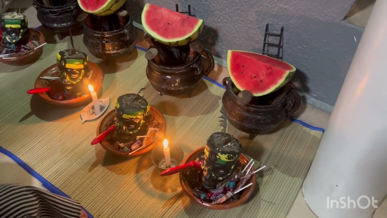 Ofrendas para eshu-elegua y Guerreros 🙏🔰 video #2