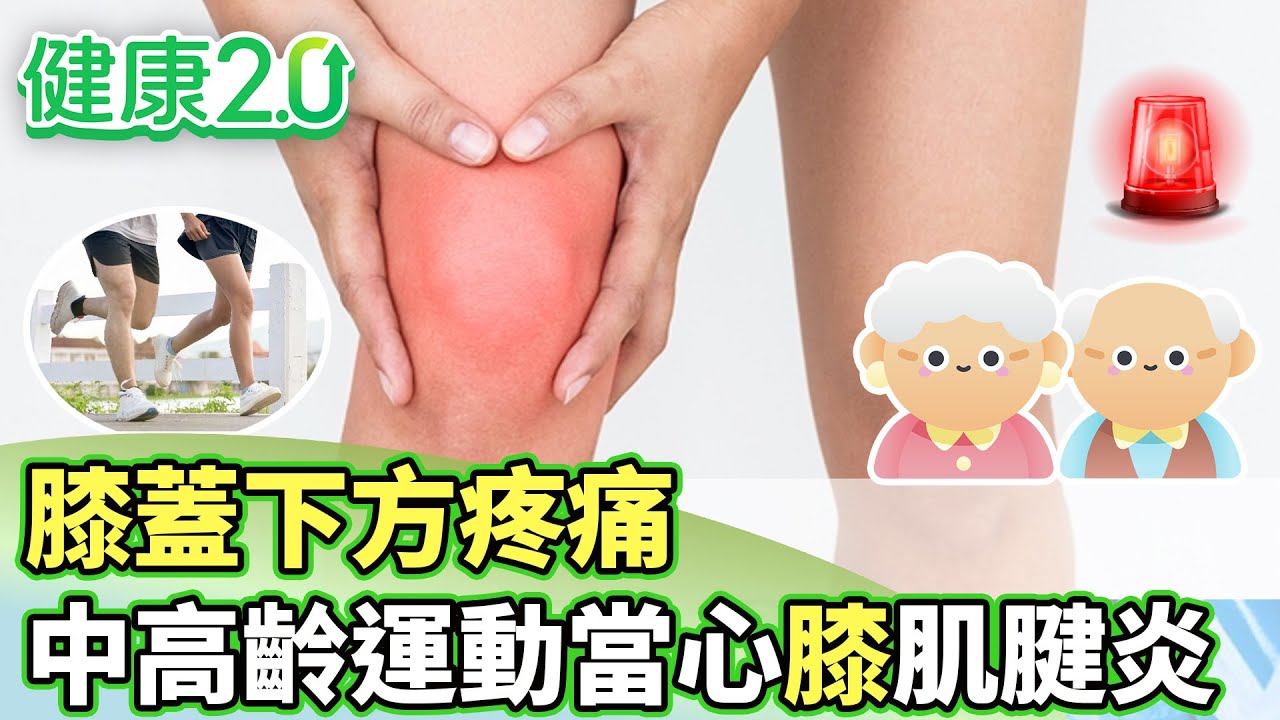 膝蓋下方疼痛 中高年紀運動當心跳躍膝肌腱炎【健康2.0 分段】@tvbshealth20 EP3047-1  20250622 