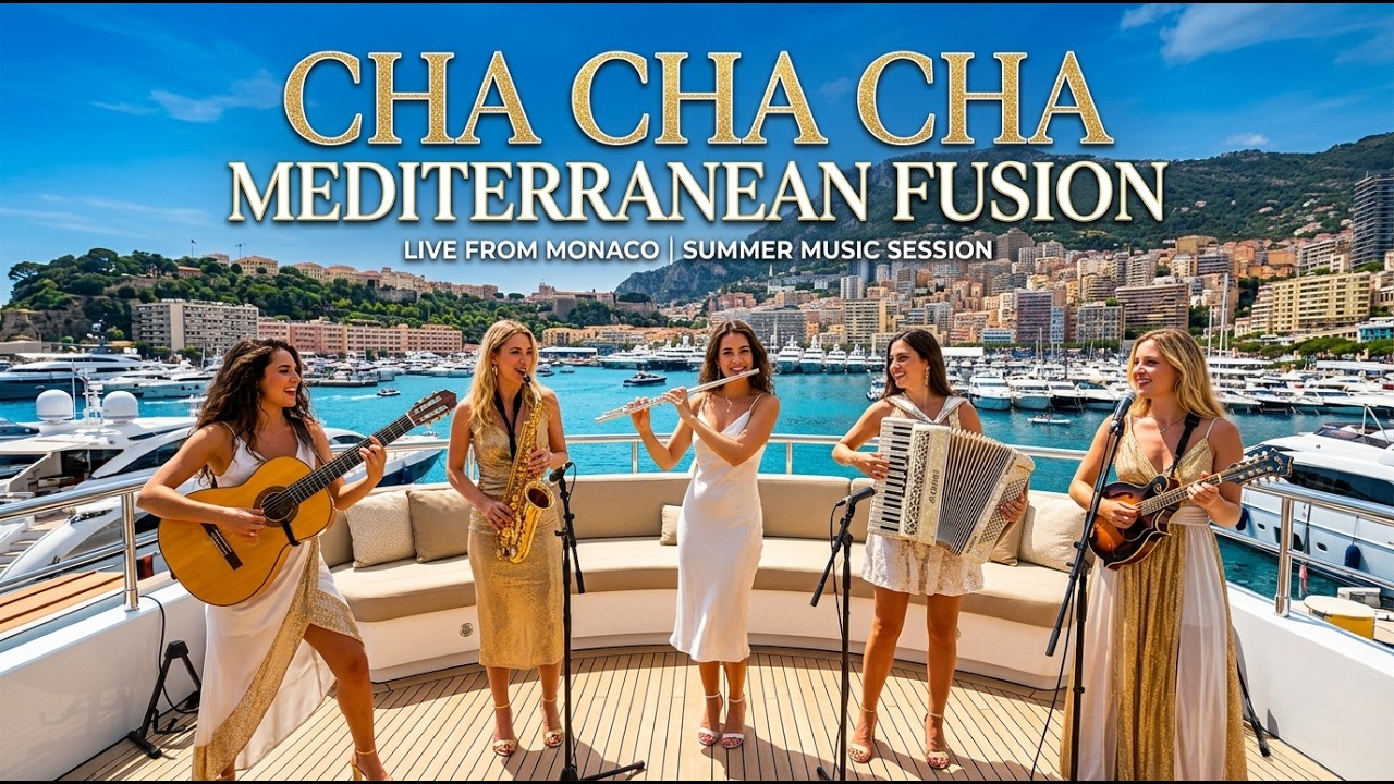 Luxury Monaco Wave: Hi-Res Cha Cha Cha & Flamenco Guitar, Flute, Sax, Accordion, Mandolin | 紳士の音楽
