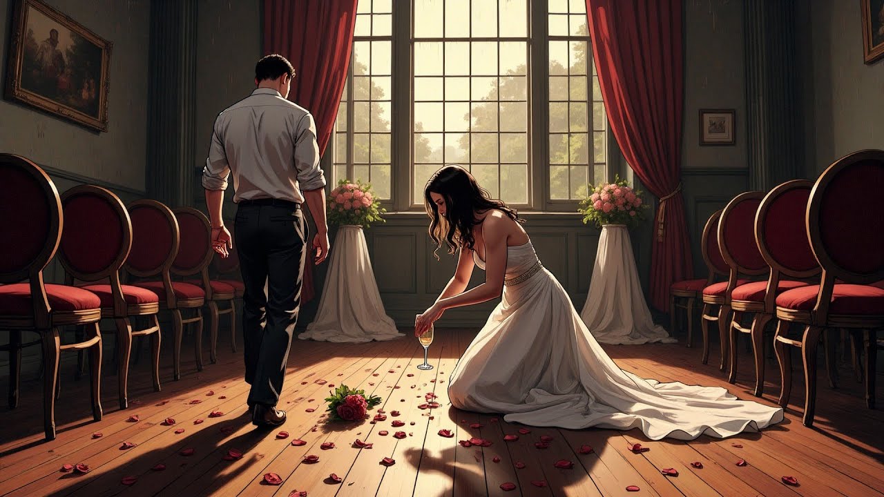 Ella me engañó la noche antes de nuestra boda. Me alejé, dejándola en la desesperación.