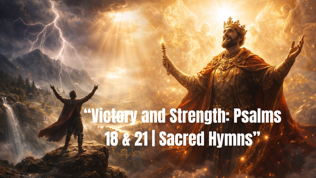 Hymns of God's Strength and Triumph | Psalms 18 & 21 #shorts #psalms18 #psalm21 #godstrength