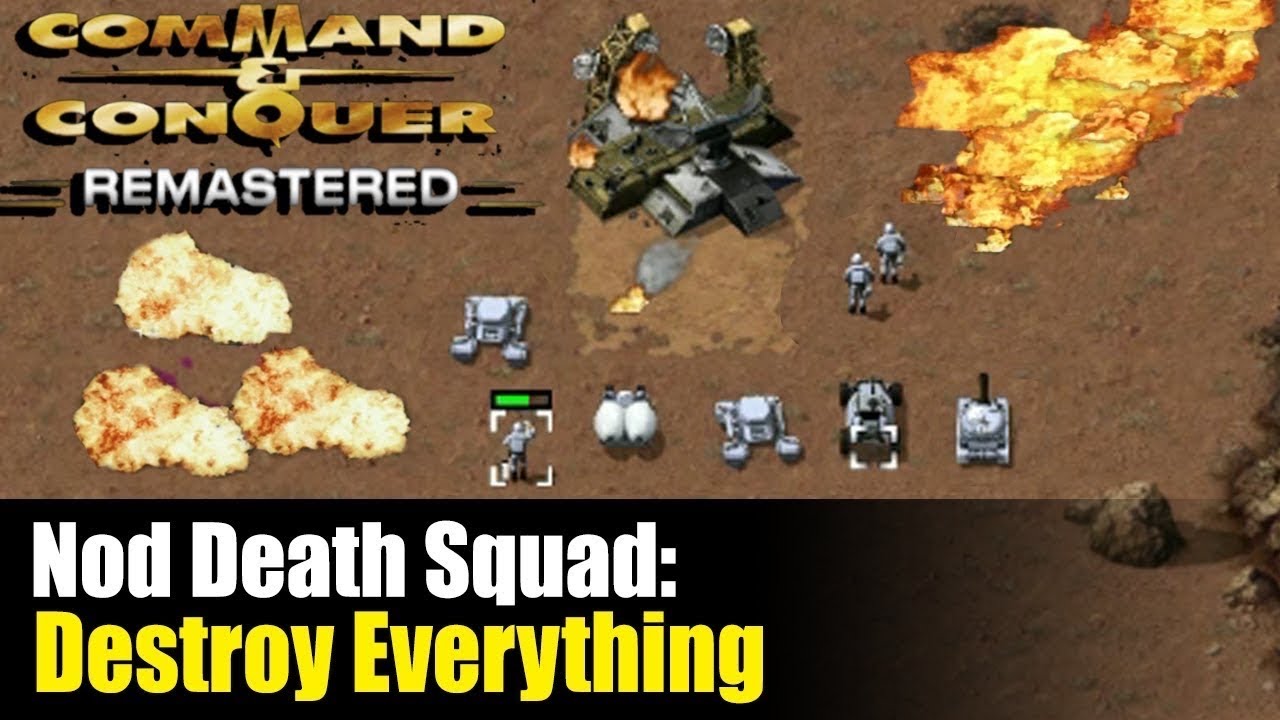 CHALLENGE: Nod Death Squad - Destroy Everything (Command and Conquer Covert Operations Remastered)