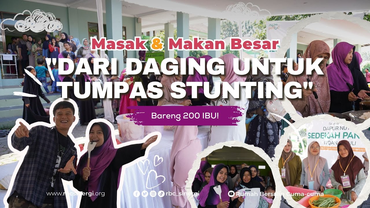 200 Ibu Dhuafa Makan Besar! Nikmati Makanan Bergizi Sambil Rayakan Idul Adha di RBC