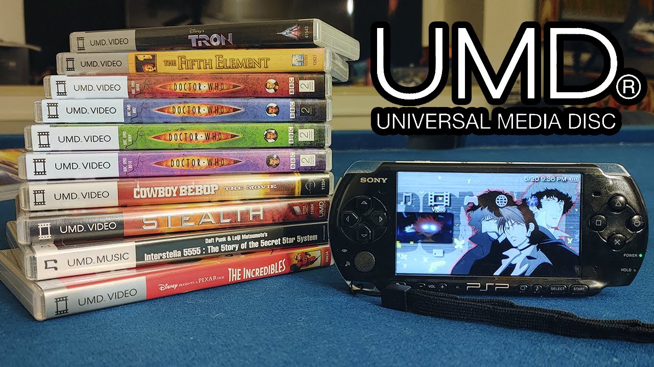 UMD Video- DVD in your pocket, in 2004.
