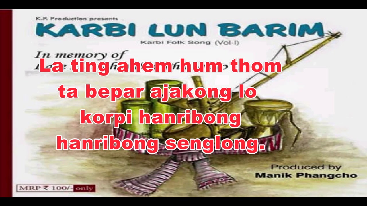 KORPI HANRIBONG [ KARBI OFFICIAL LYRICAL VIDEO 2019]