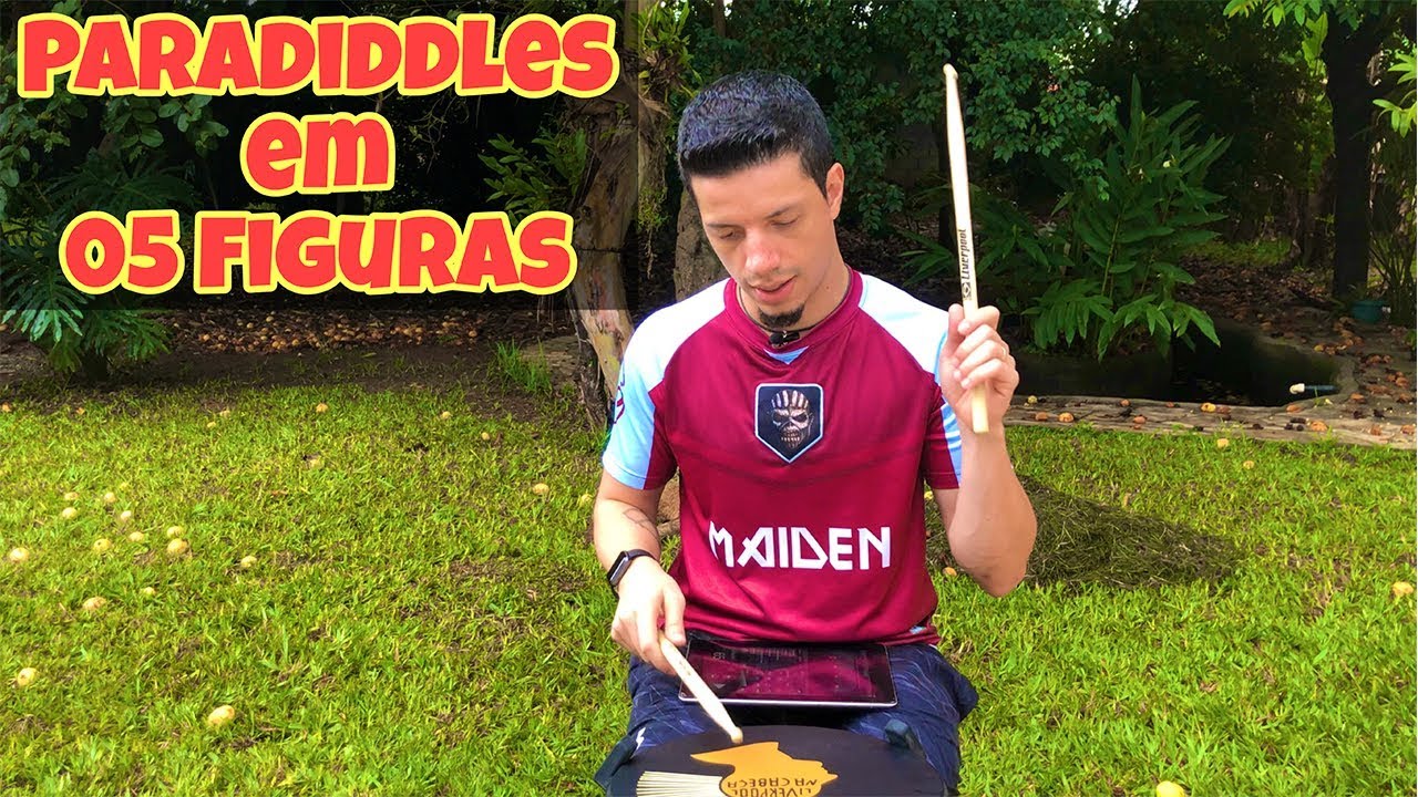 Paradiddles em Cinco Figuras