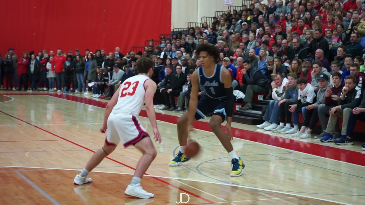 Jalen Johnson High School Return [Nicolet vs  Slinger]