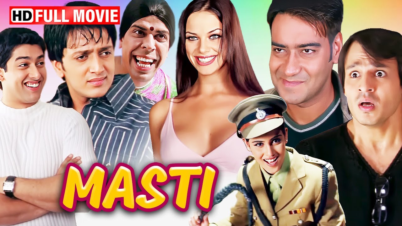 MASTI - Full Hindi Comedy Movie | Riteish Deshmukh, Vivek Oberoi, Aftab Shivdasani | Bollywood Movie