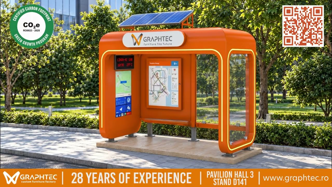 Graphtec at SCEWC26 | Smart Urban Furniture for Smarter Cities