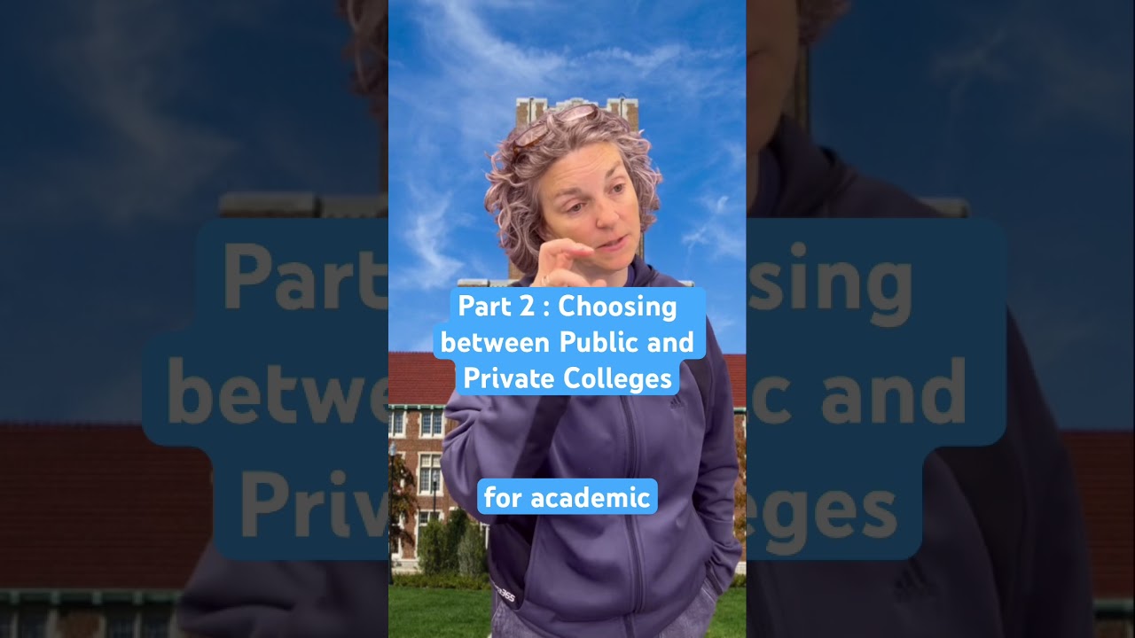 Part 2 : Public vs Private Colleges. What&rsquo;s the REAL difference?