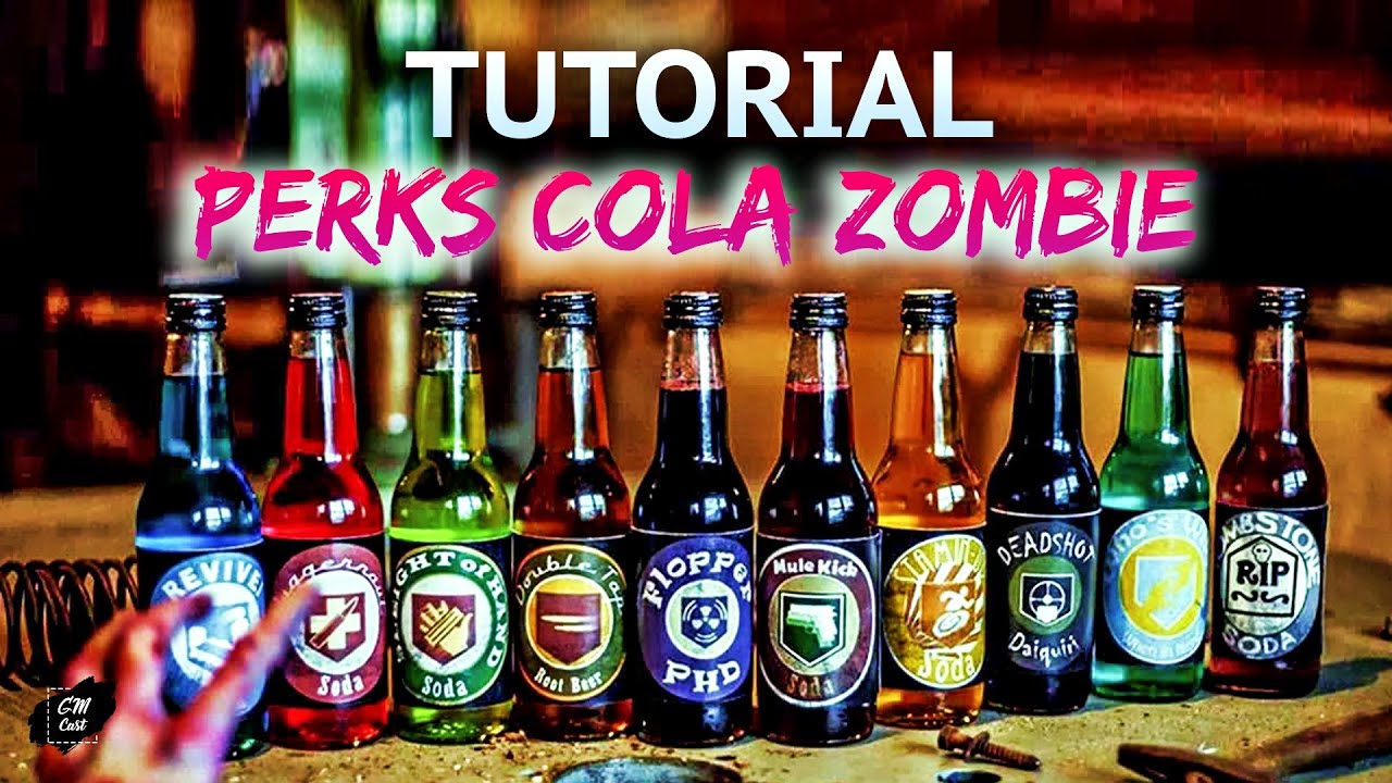 Tutorial ESPAÑOL | Cómo hacer las Perk-a-Cola Zombies de Black Ops