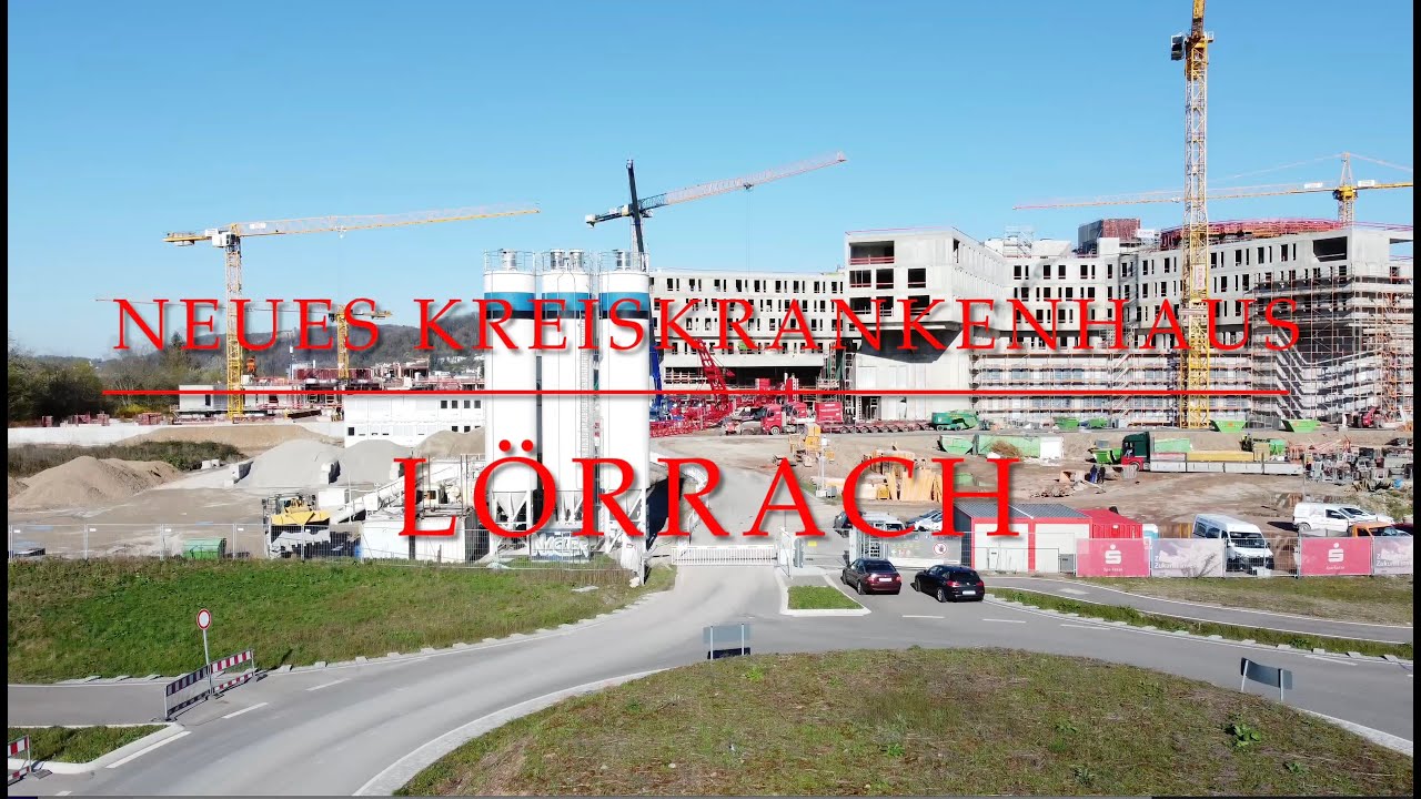 Lörrach, Neues Krankenhaus, ich frage mich ob 600 Millionen dafür reichen, zumal in Lörrach ja immer