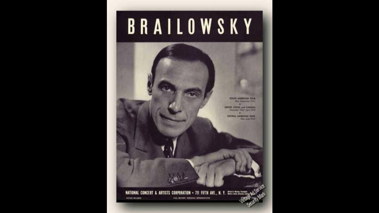 Brailowsky Chopin Etudes op.10 Vinyl