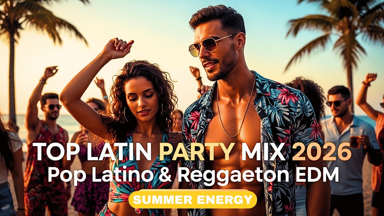 Top Latin Party Mix 2026 ☀️ Pop Latino & Reggaeton EDM Summer Energy
