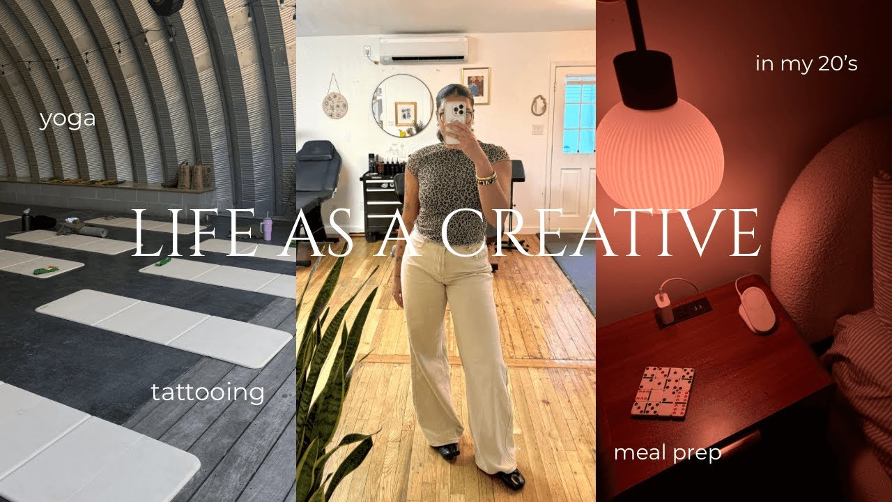 creative diaries | tattooing, meal prep, lifestyle