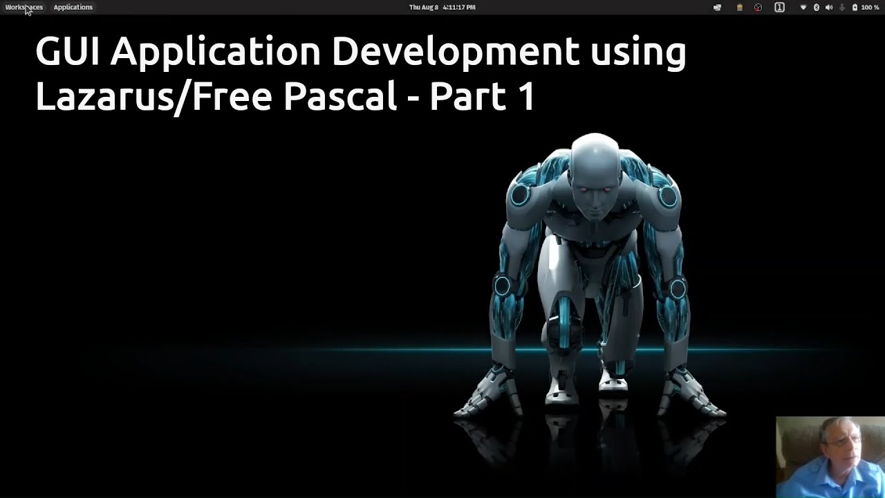 Episode 1 - GUI Application Development with Lazarus and Free Pascal, Application Log On