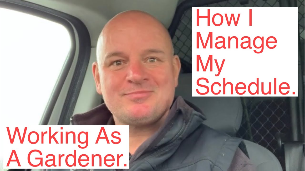 Как я планирую свой график? Работаю садовником в Великобритании. #сад #бизнес
