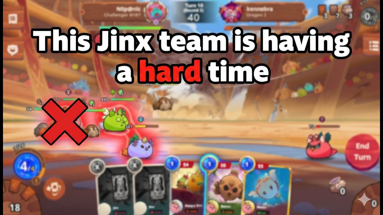 Axie Infinity Origins Season 16 Gameplay | Top 200 Leaderboard Push vs Cunning Leech & Jinx Teams!