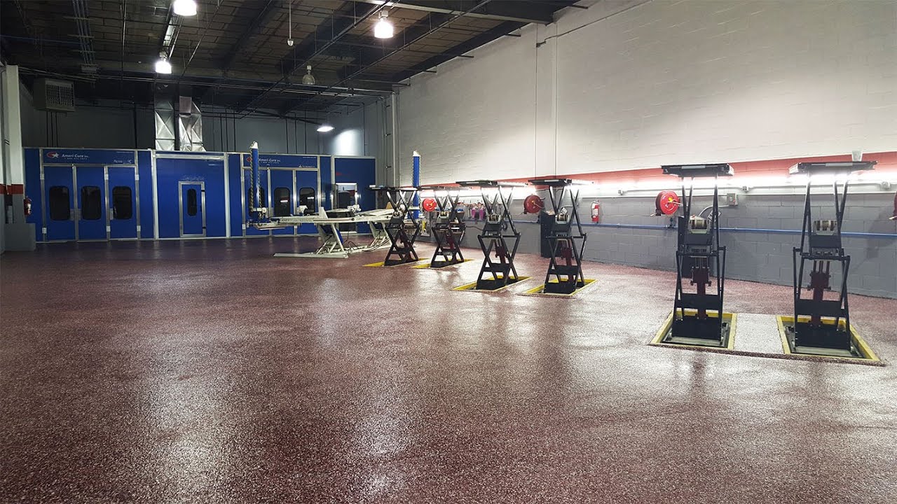 JMC Equipment´s Auto Body Shop Installation