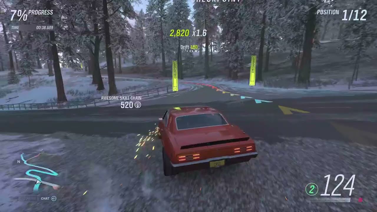 Forza Horizon 4 Gameplay / 1968 Pontiac Firebird / 4K