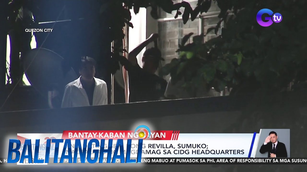 PNP - Dating Sen. Bong Revilla, sumuko; nagpalipas ng magdamag sa CIDG headquarters | Balitanghali