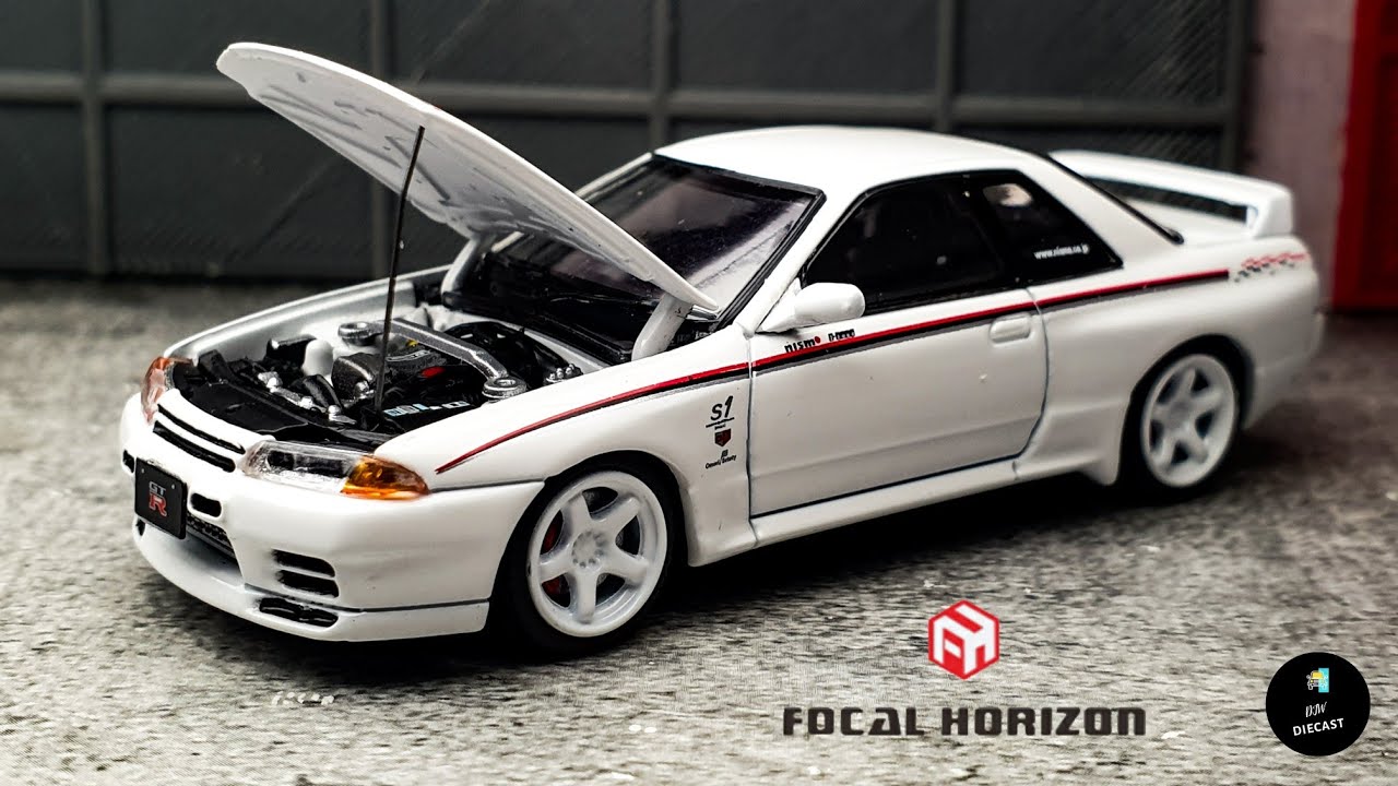Nissan Skyline GT-R R32 Nismo S-Tune by Focal Horizon 1/64 | UNBOXING and REVIEW