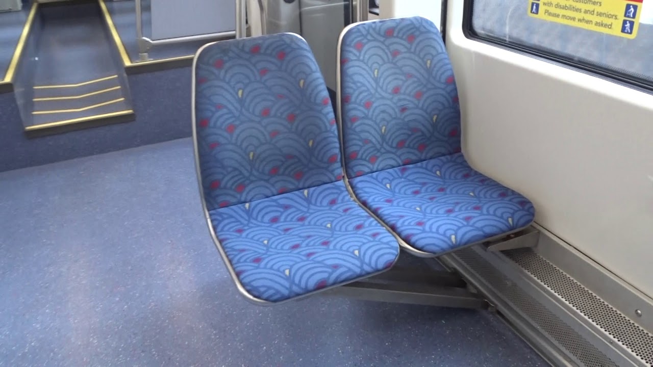 Siemens S70 LRV Inside View On Our Way To Target Field On The Green Line