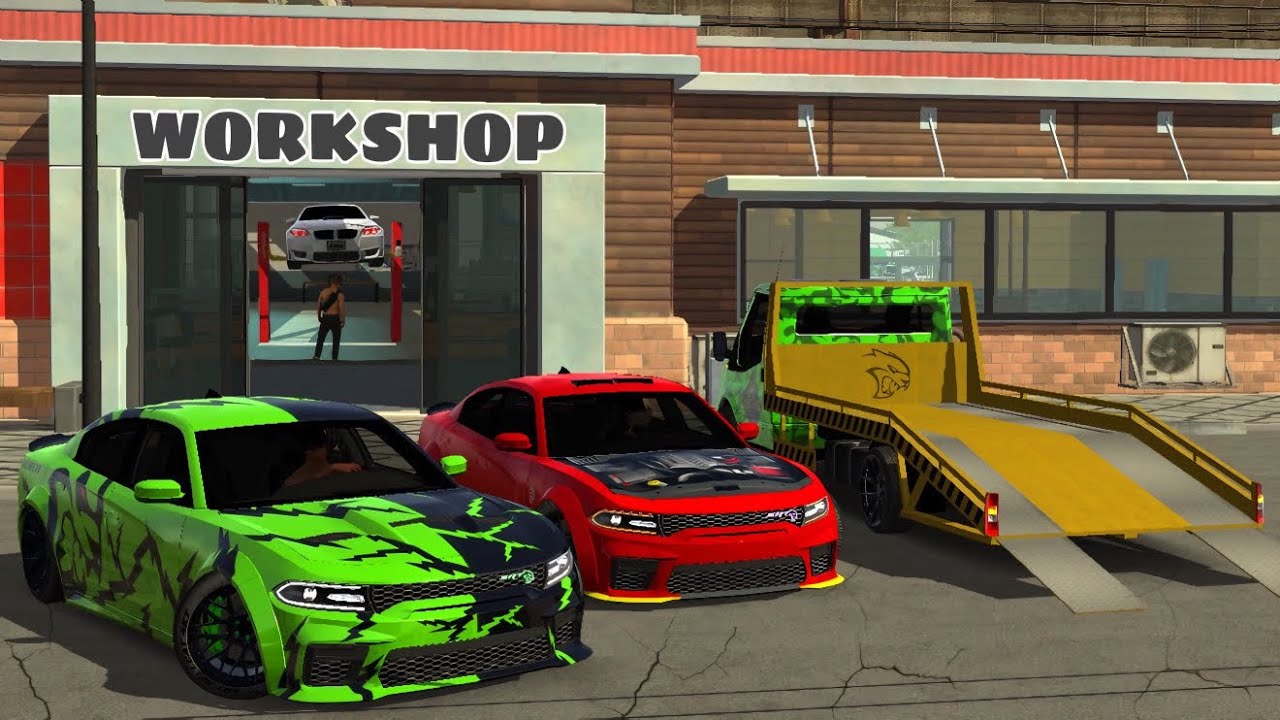 УПАКОВЫВАЮ СВОЙ HELLCAT ПОСЛЕ ПОГОНКИ С ПОЛИЦИЕЙ!!🔥👮‍♂️В МНОГОПОЛЬЗОВАТЕЛЬСКОМ РЕЖИМЕ «RP🏡» НА ПА...