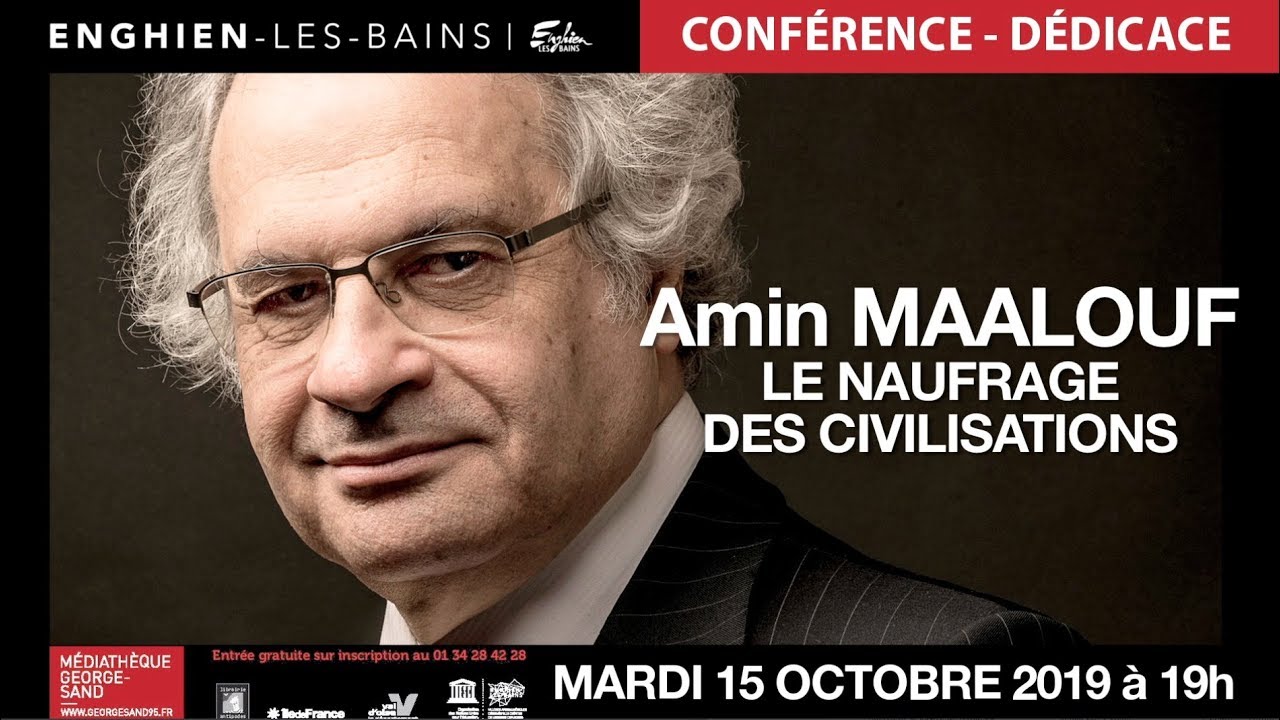 Conférence-dédicace d'Amin Maalouf : 