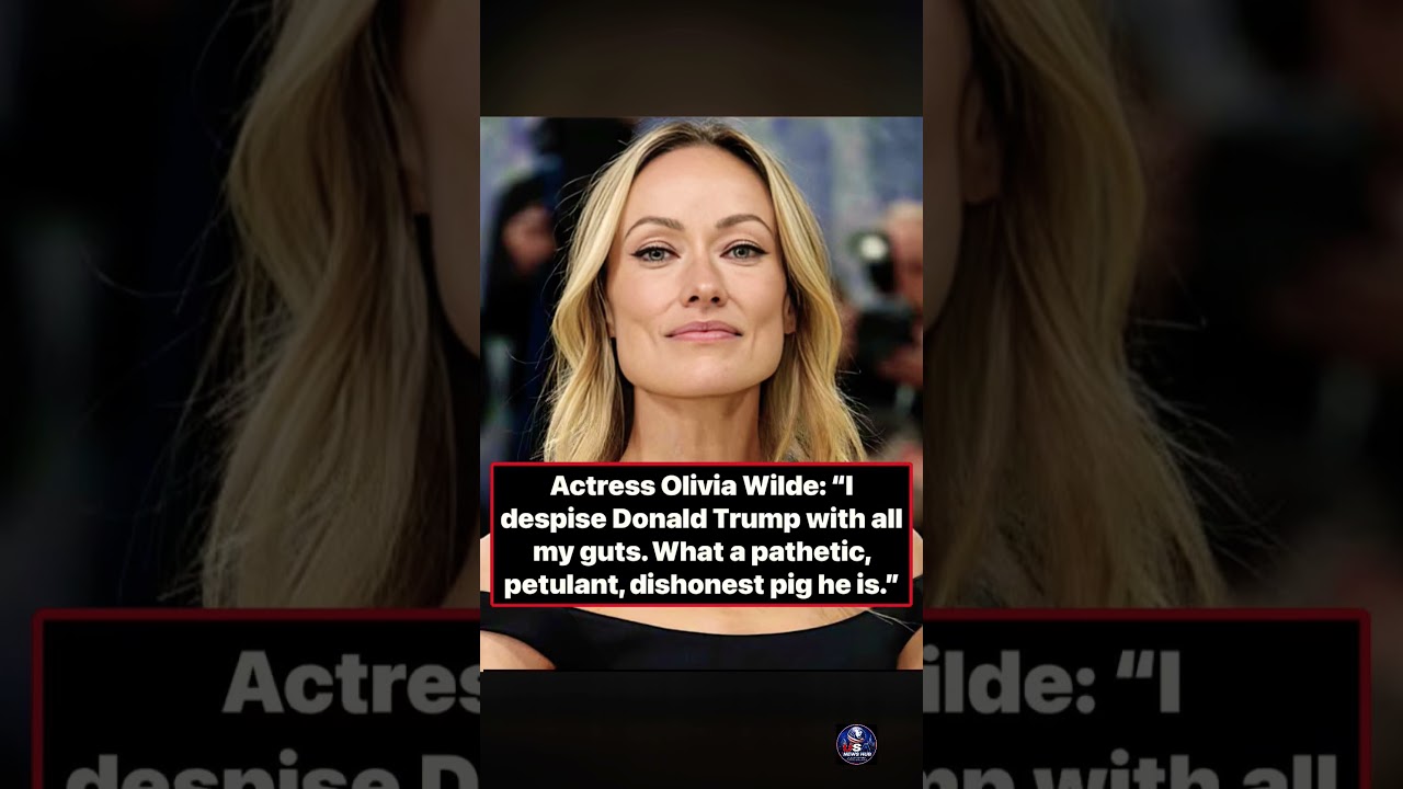 Olivia Wilde Blasts Trump, Sparks Fierce Political Debate