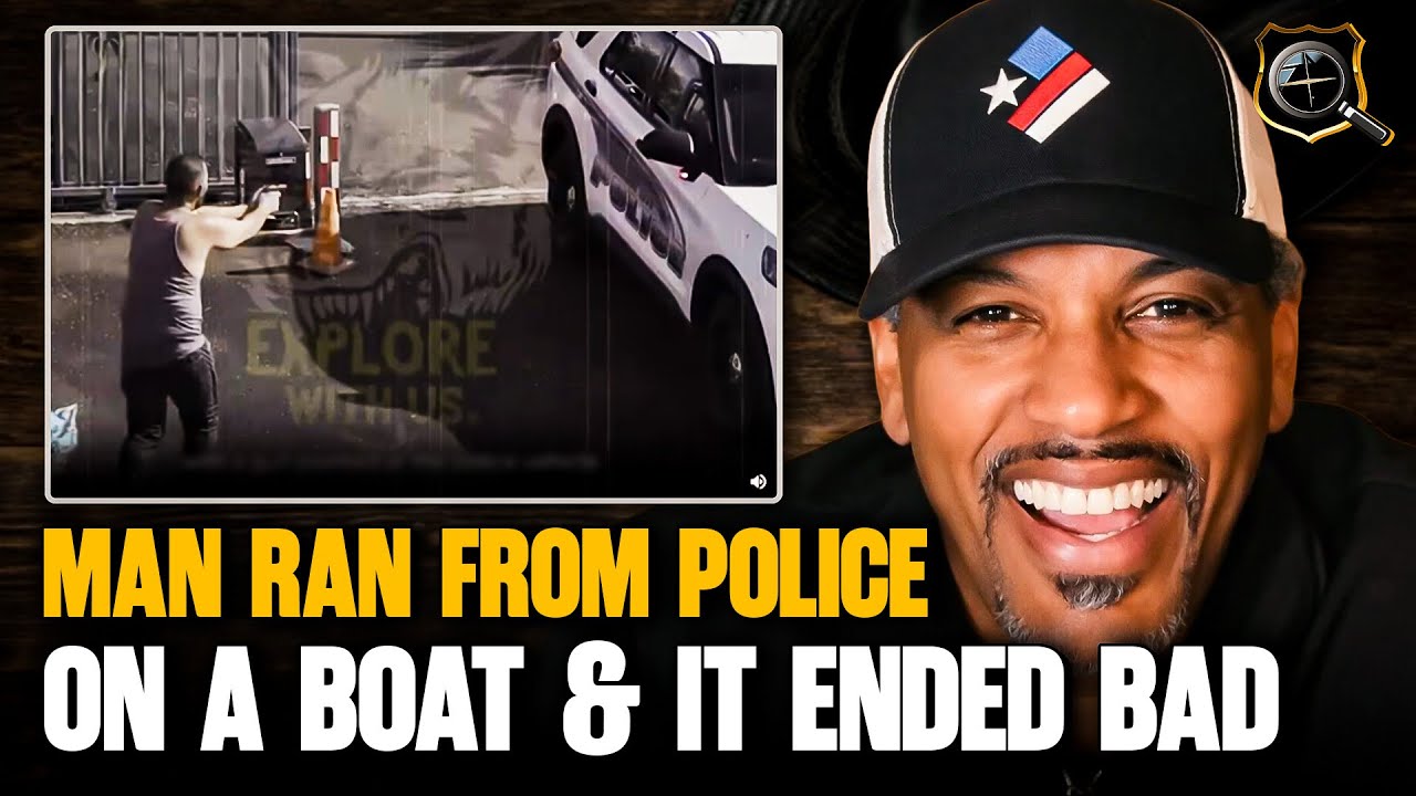 VIRAL ALERT : Suspect Steals Postal Van Then Runs From Police By Boat Before Deadly Shootout