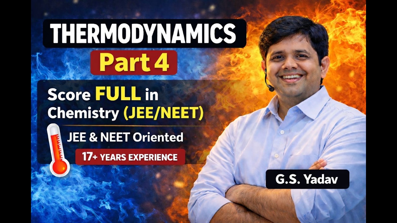 Thermodynamics -  04 ||  work in  Reversible and irreversible &  cylic process ||Questions  ||  PYQ