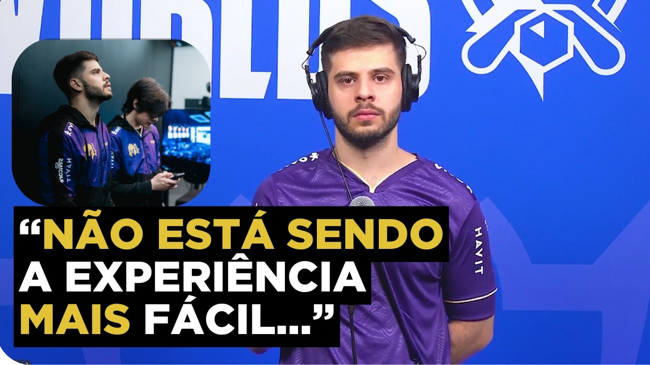 Morttheus conta dificuldade da VKS no Worlds 2025 e união do time