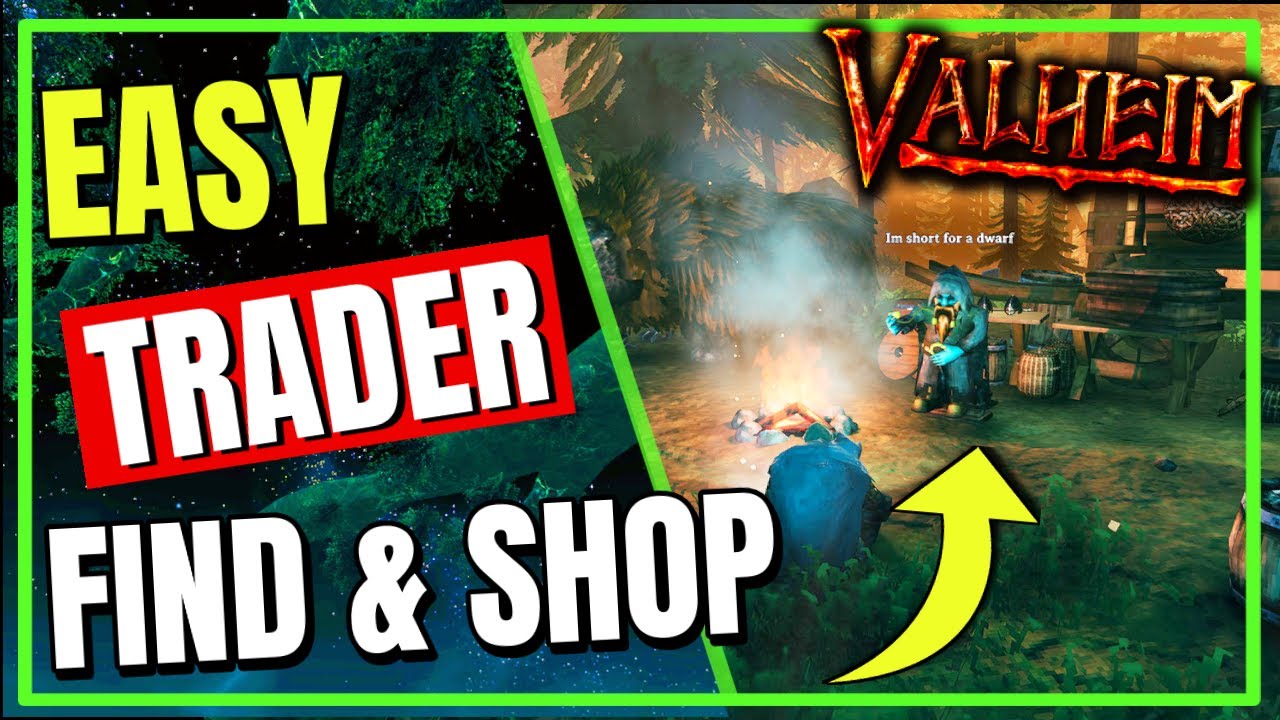 Valheim SIMPLE Way to FIND Trader! ✅