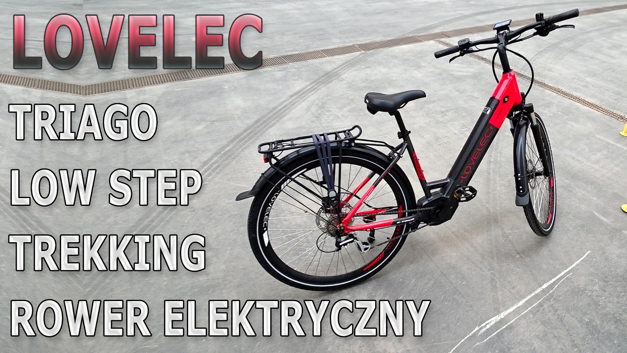 LOVELEC Triago Low Step - trekking - prezentacja roweru elektrycznego - Bike Expo 2025 4k