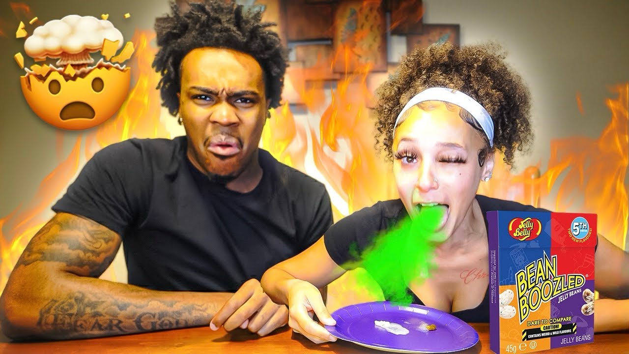 BEAN BOOZLED CHALLENGE WITH MY BESTFRIEND **GONE WRONG**