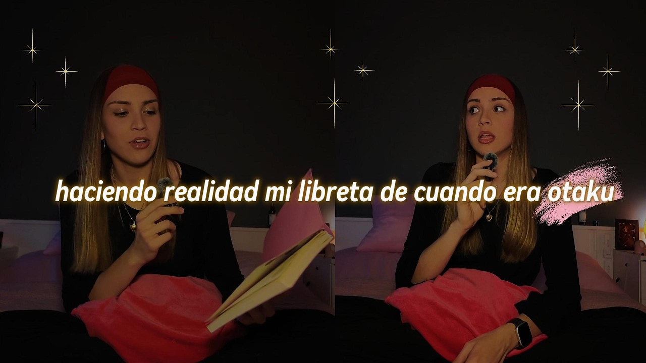 ₊˚✩ haciendo realidad mi libreta de cuando era otaku  ˚‧⁺  ･ ˖ ·