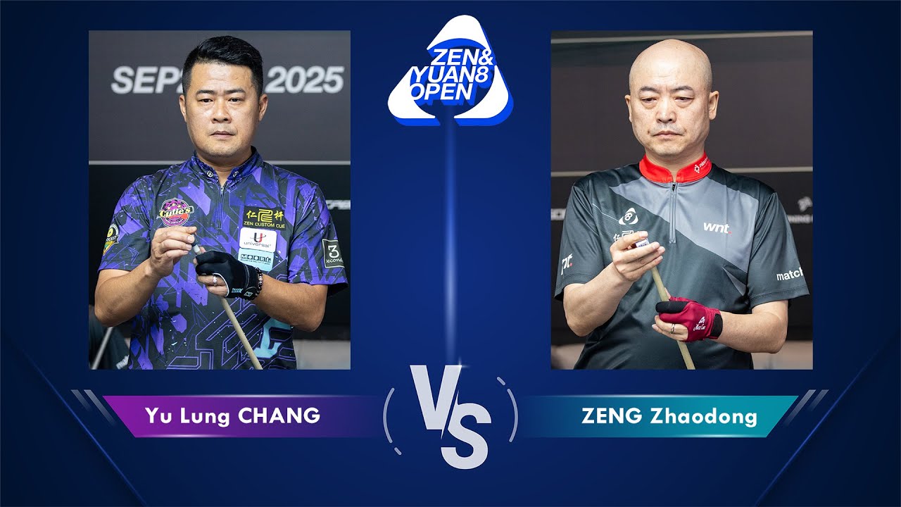 Yu Lung CHANG 張玉龍 vs 曾振東 ZENG Zhaodong｜2025 Zen Custom & Yuan 8 Open 源8仁桿盃