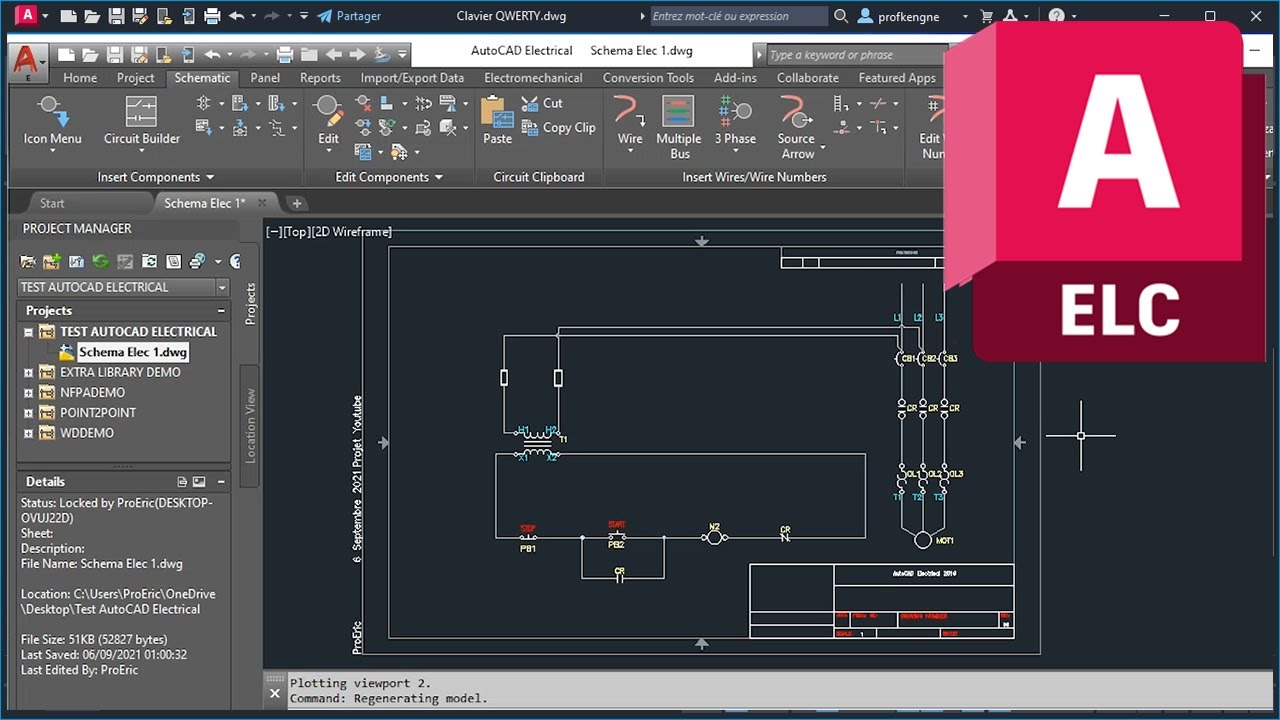 Debuter AutoCAD Electrical 2019 - Partie 1