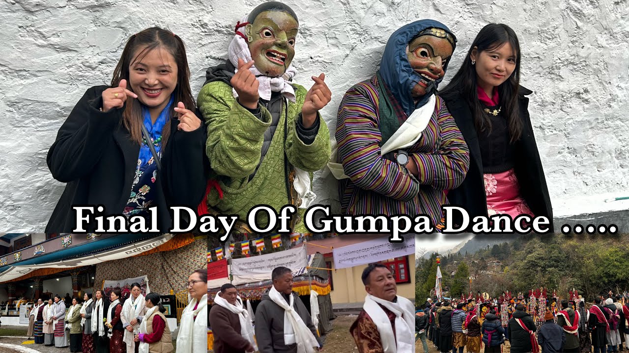 Final Day Of Gumpa Dance |Lachung North Sikkim|Traditional Dance Of Lachung| Public Of Lachung|