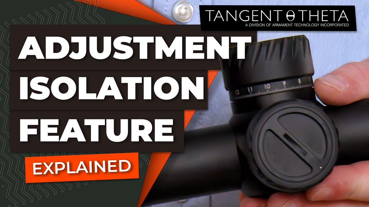 Tangent Theta's AIF Turrets Explained | The Adjustment Isolating Feature Advantage