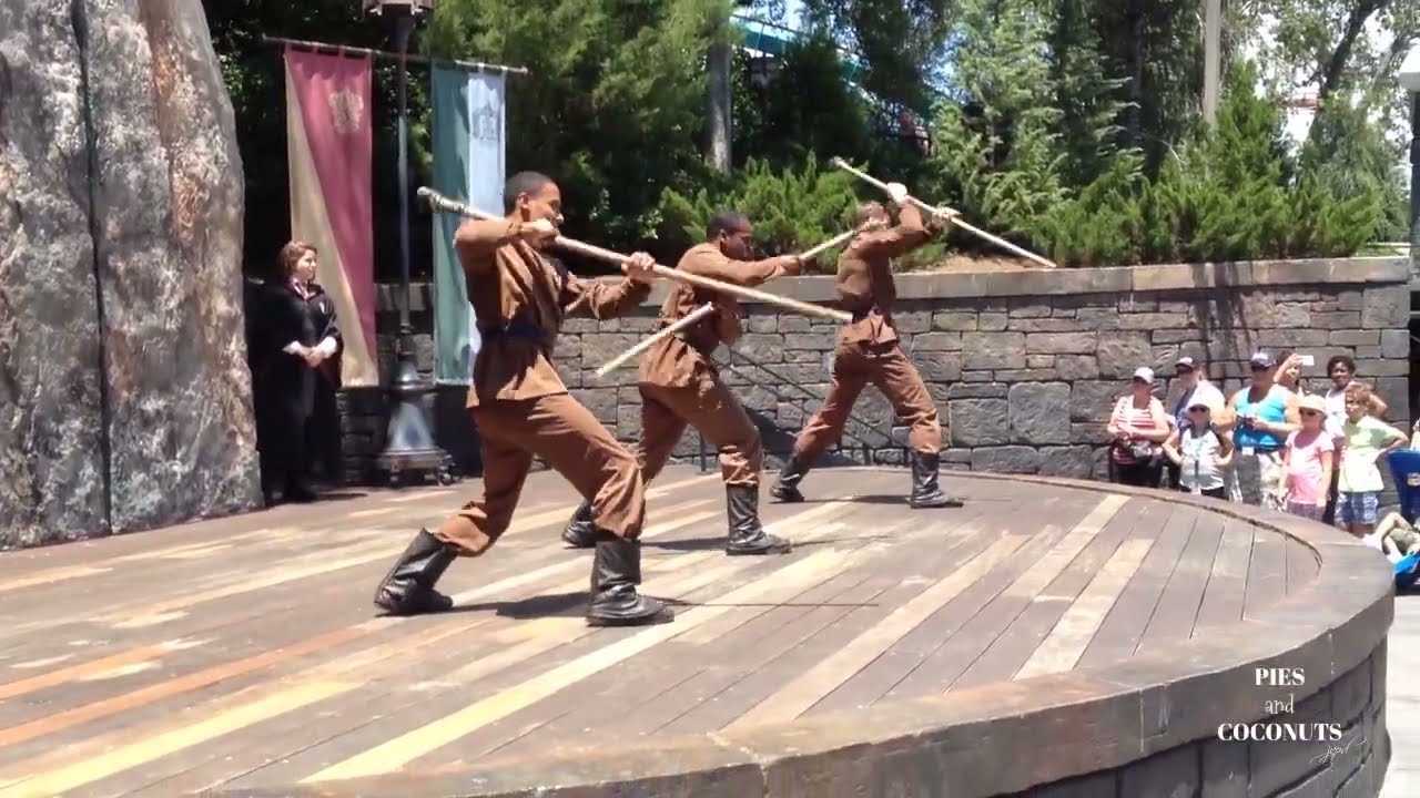 Triwizard Spirit Rally Show at the Wizarding World of Harry Potter Universal Studios, Orlando