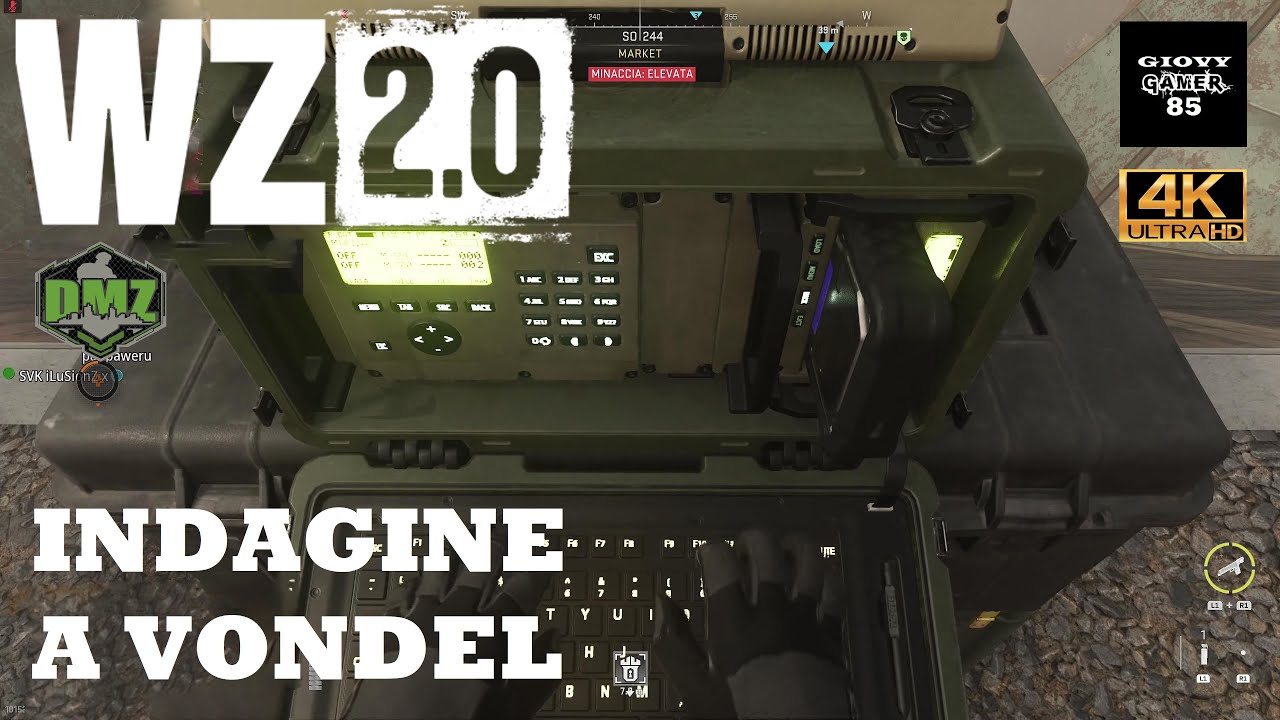 Call Of Duty Warzone 2.0 DMZ - INDAGINE A VONDEL - Hard drivebrusso cimitero - Shadow Company - 4K