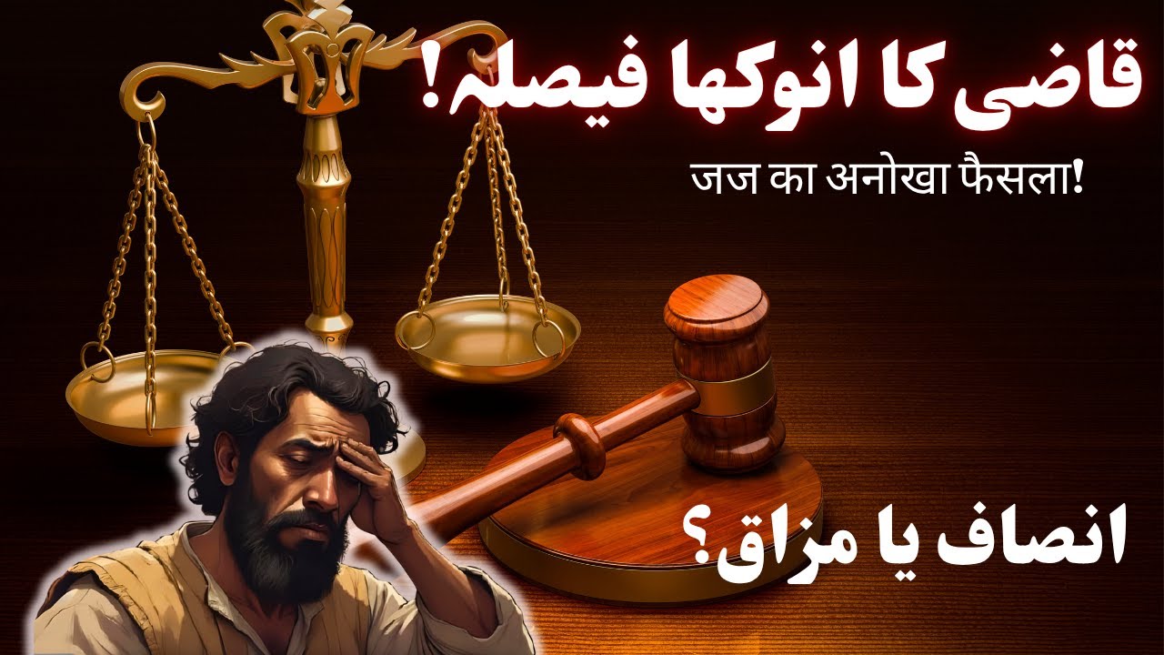 Qazi ka Anokha Faisla | जज का अनोखा फैसला | Urdu Hindi Moral Stories