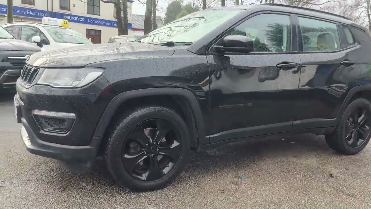 Top Spec Jeep Compass Black ✅ Free Warranty ✅ Car Play ✅ Camera ✅ HPI Clear 